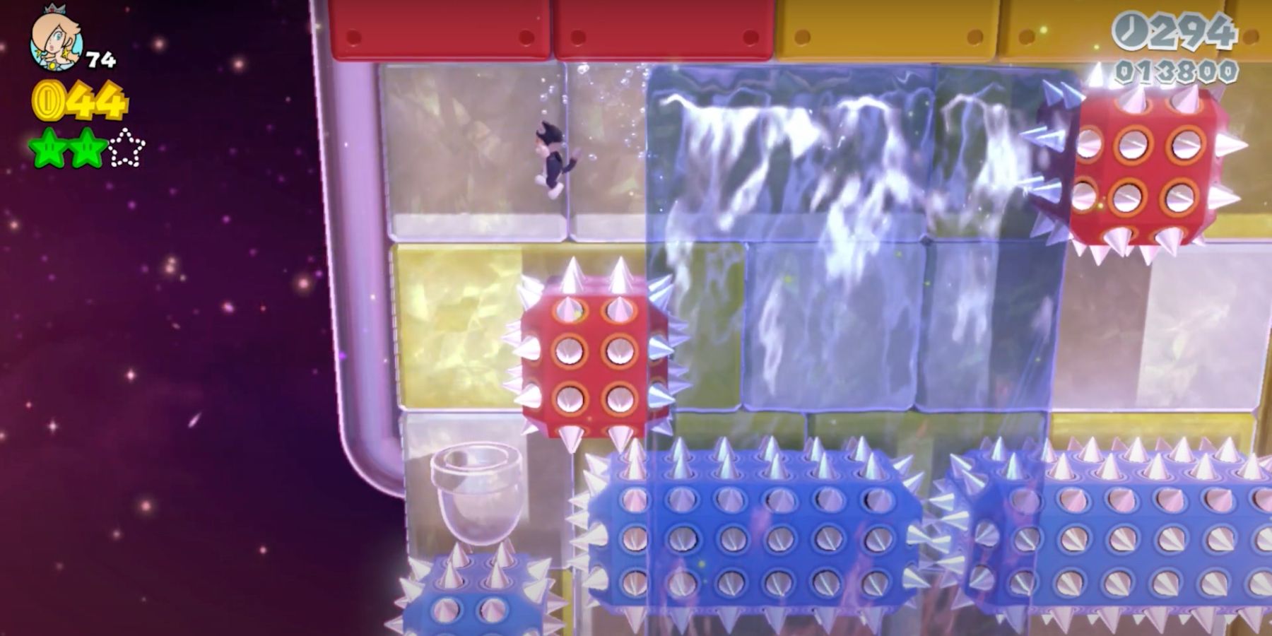 Spike blocks in Super Mario 3D World