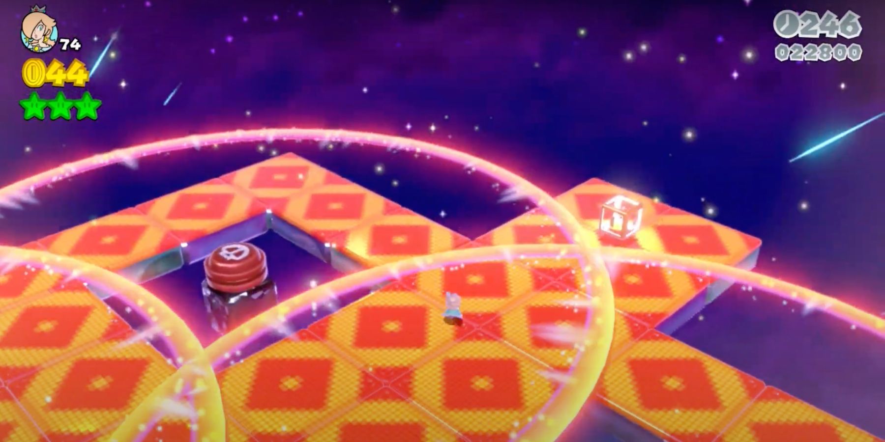 Lasers in Super Mario 3D World