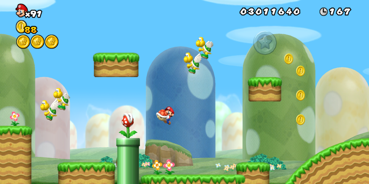 Super Mario Bros Wii gameplay