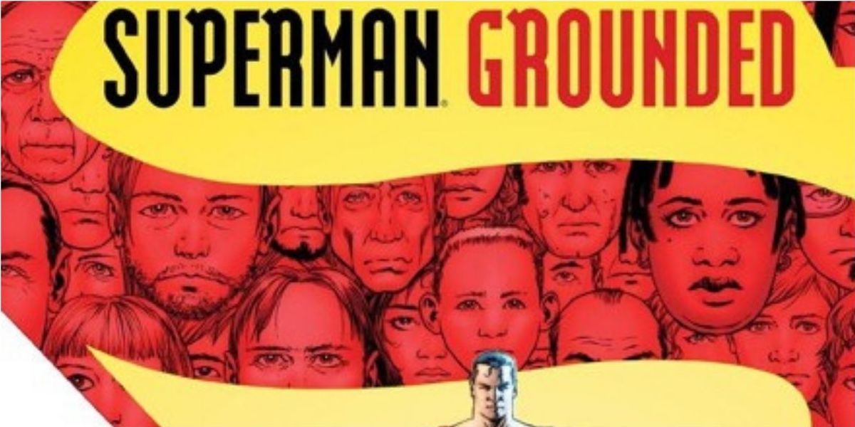 Comic cover for Superman Grounded