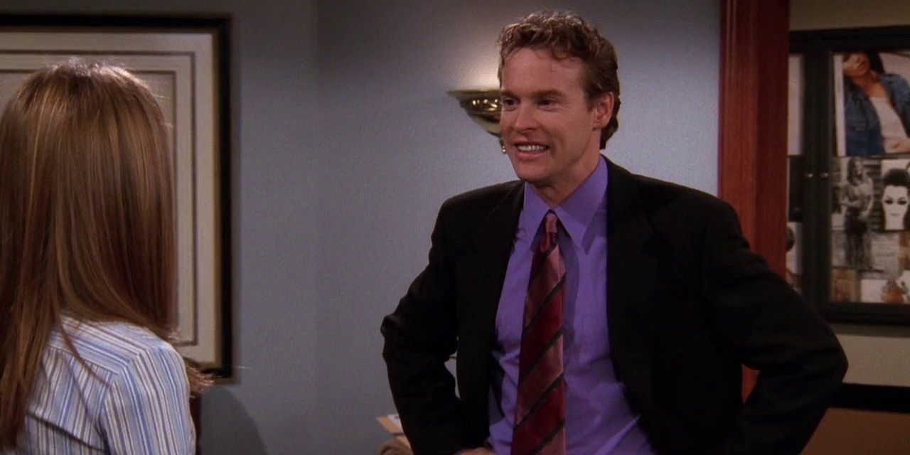 Joshua talking to Rachel in Friends