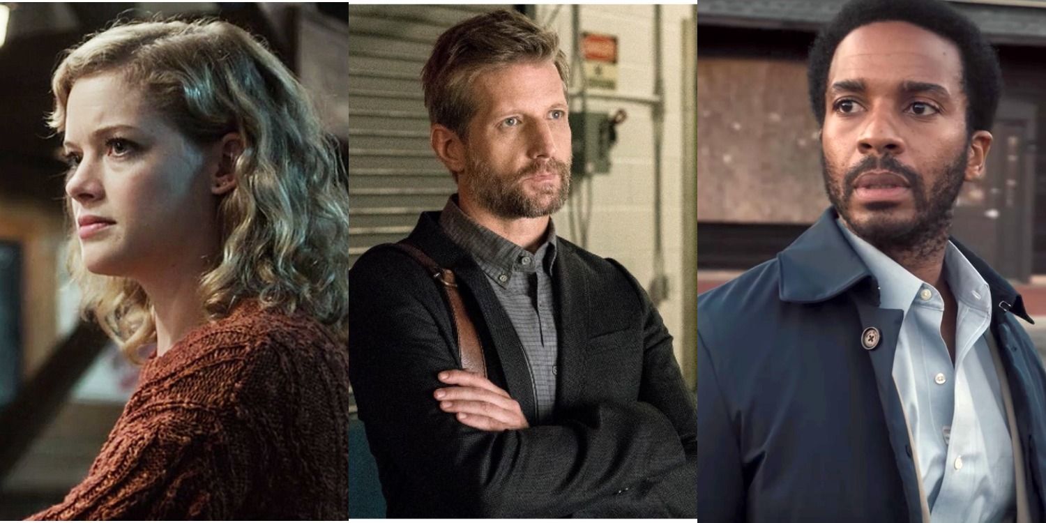 The Cast of Castle Rock - Jane Levy, Paul Sparks, and Andre Holland
