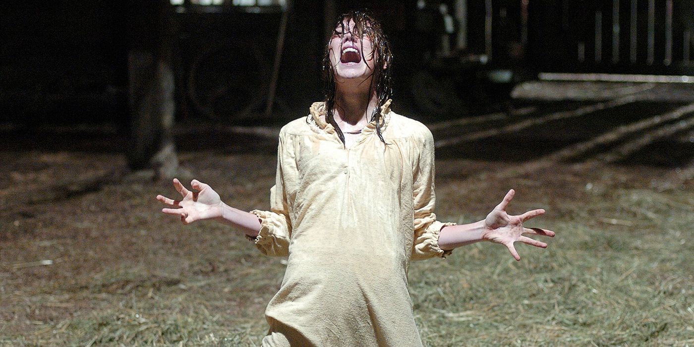 Emily Rose screaming in The Exorcism Of Emily Rose