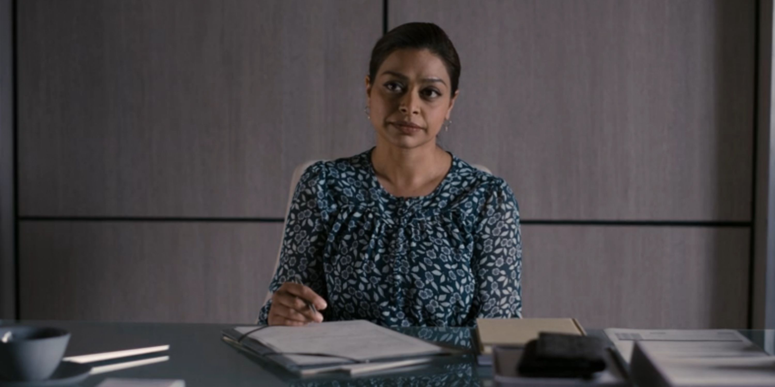 Ayesha Dharker as Dr. Sarai in The Father 