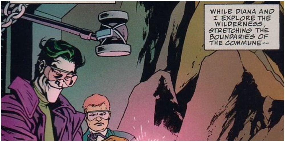 The Joker creates new locks for the city of Champion