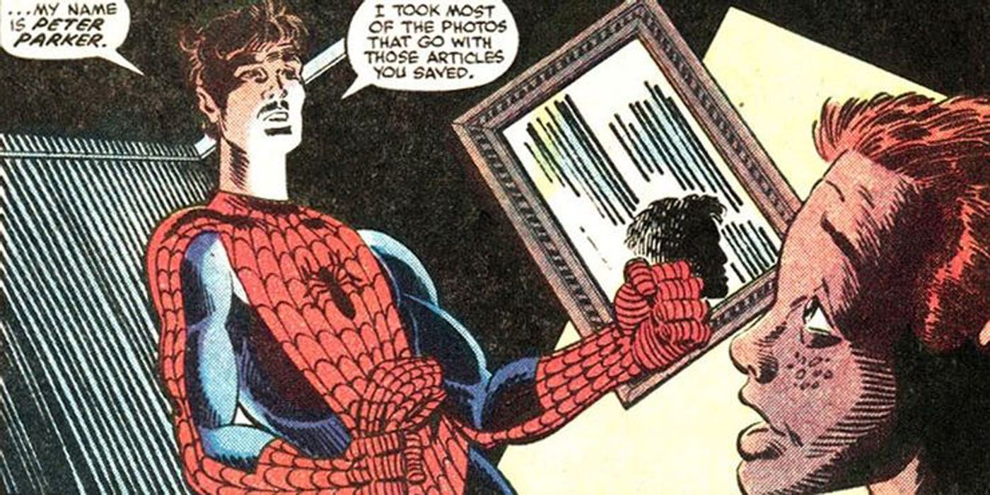 Spider-Man reveals his identity to a child with a terminal illness.