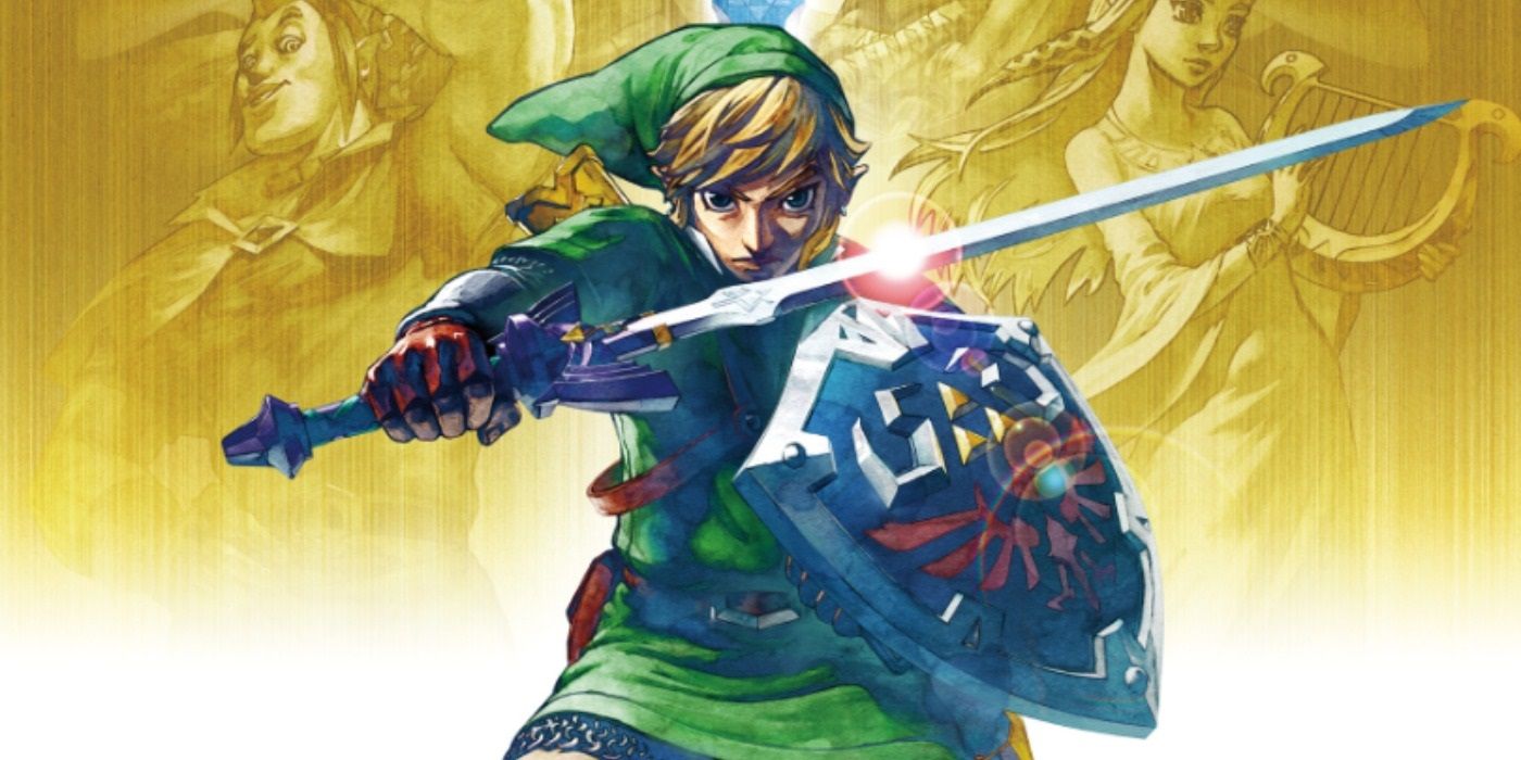 The Legend of Zelda Skyward Sword Gold Cover