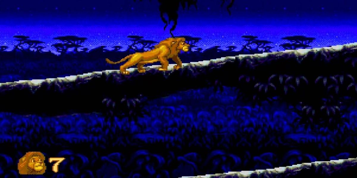 The Lion King video game footage