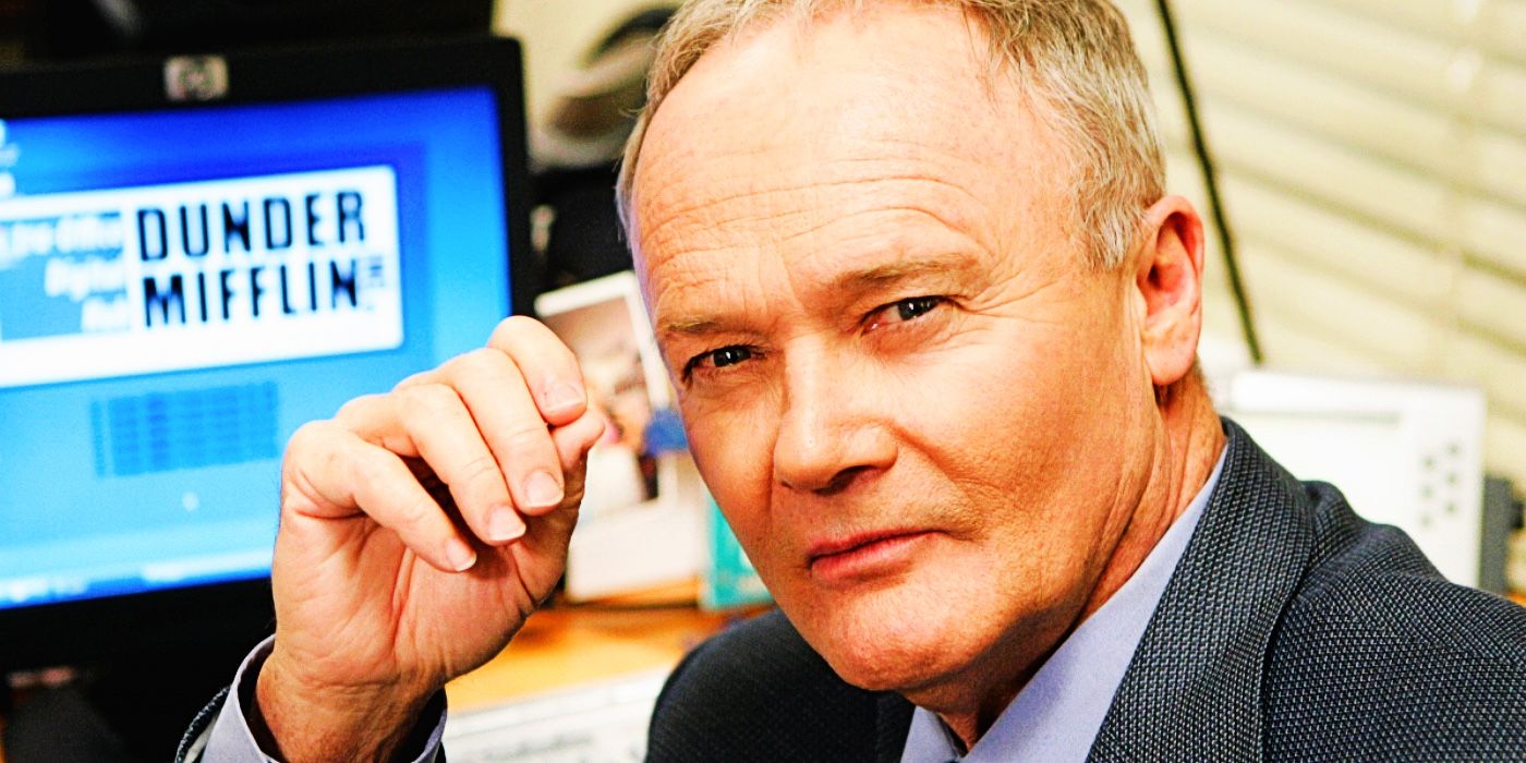 Creed Bratton from The Office squinting at the camera