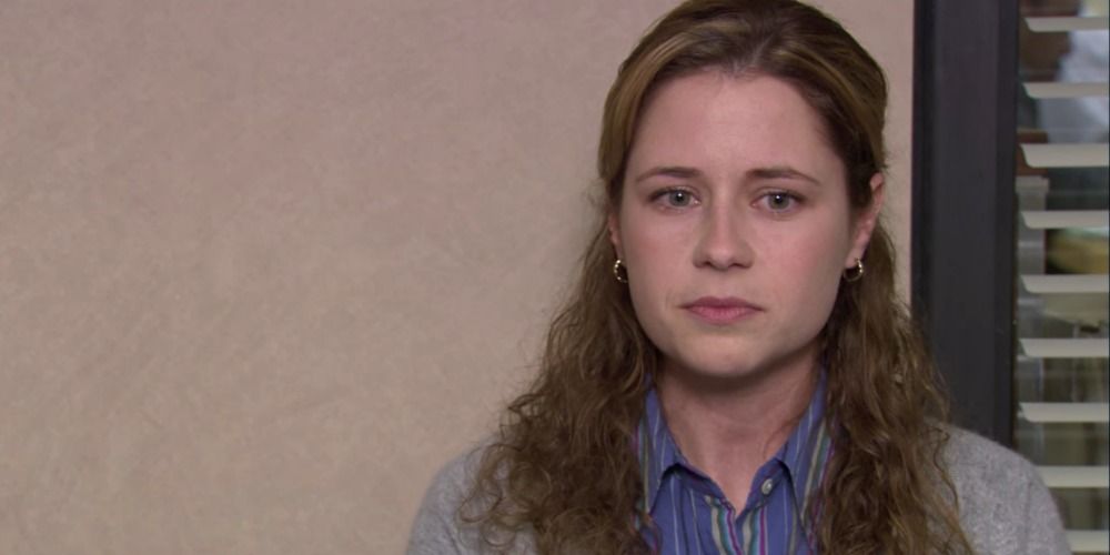 The Office Pam crying