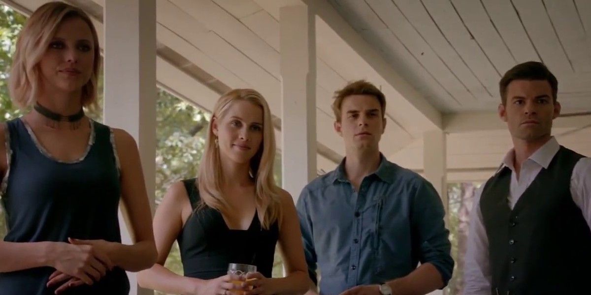 The Originals Freya, Rebekah, Kol, and Elijah meet Hope for the first time