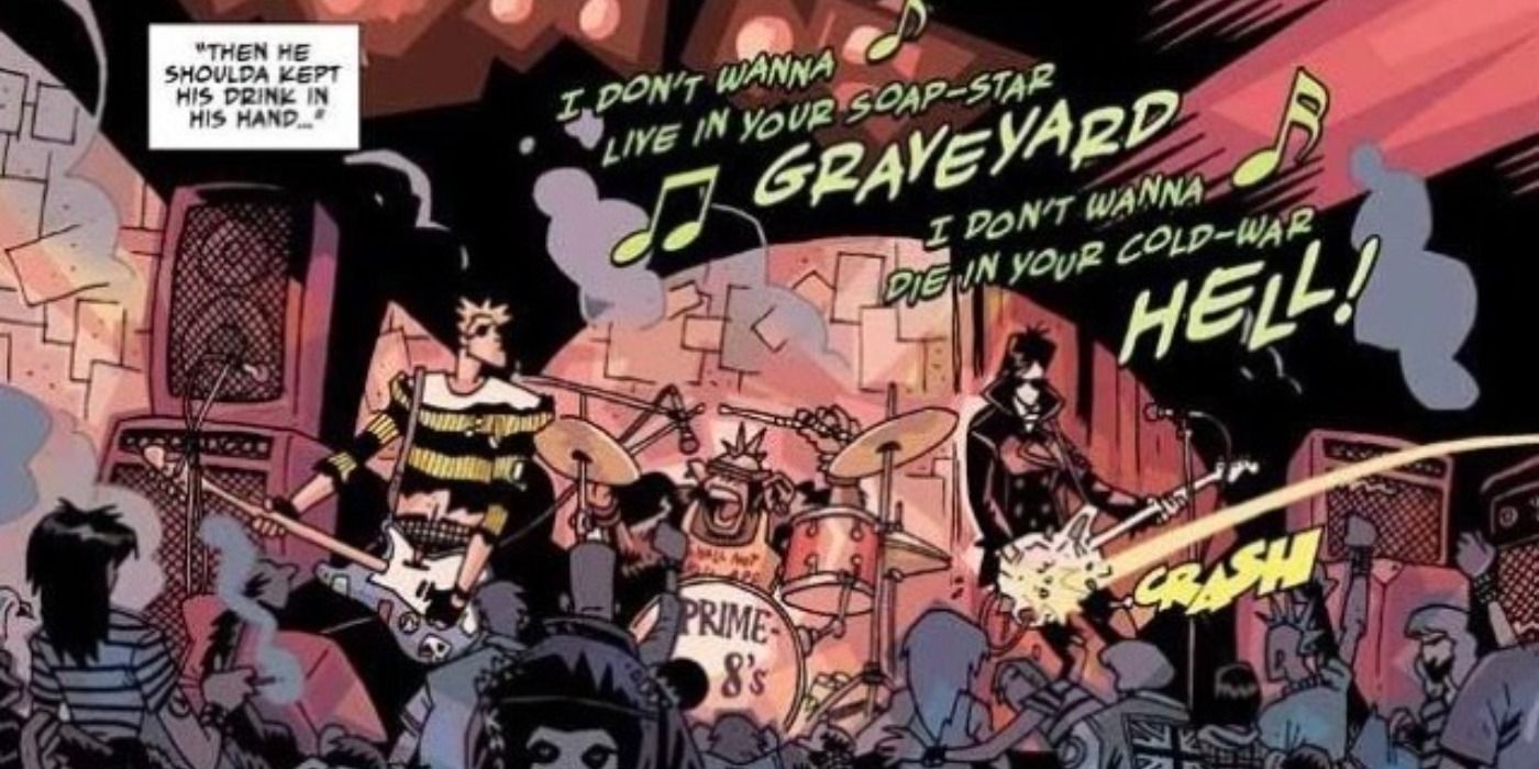 The Prime 8s Punk Band Playing Umbrella Academy