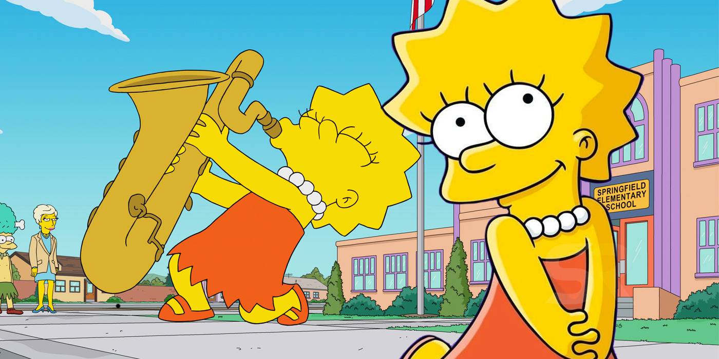 What instrument does lisa simpson play