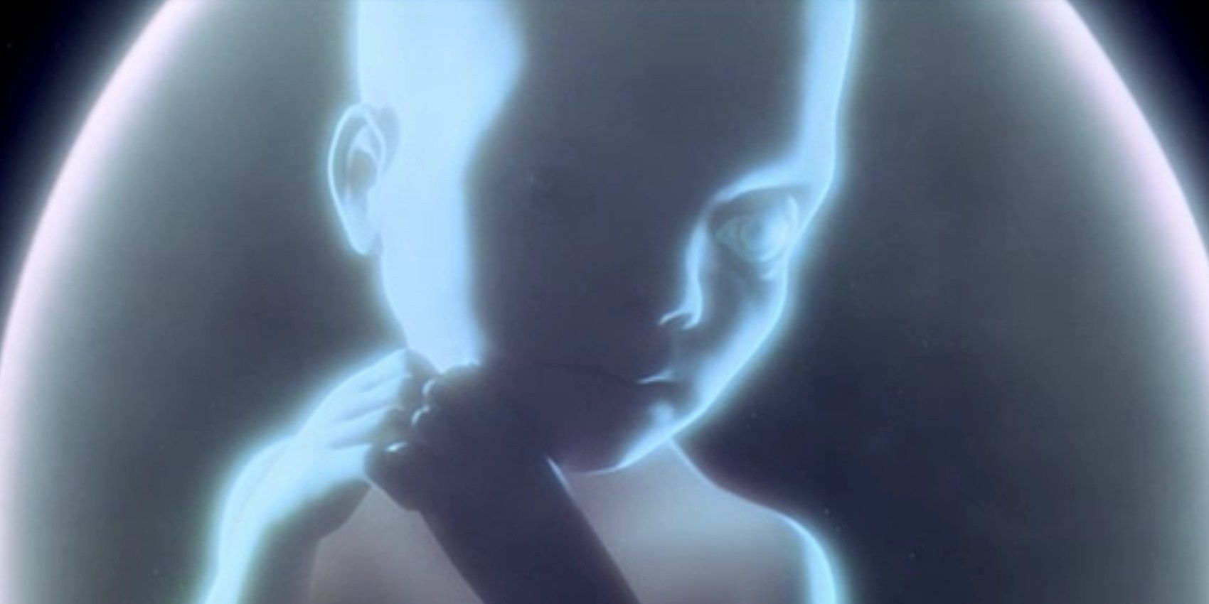 The Star Child at the end of 2001 A Space Odyssey