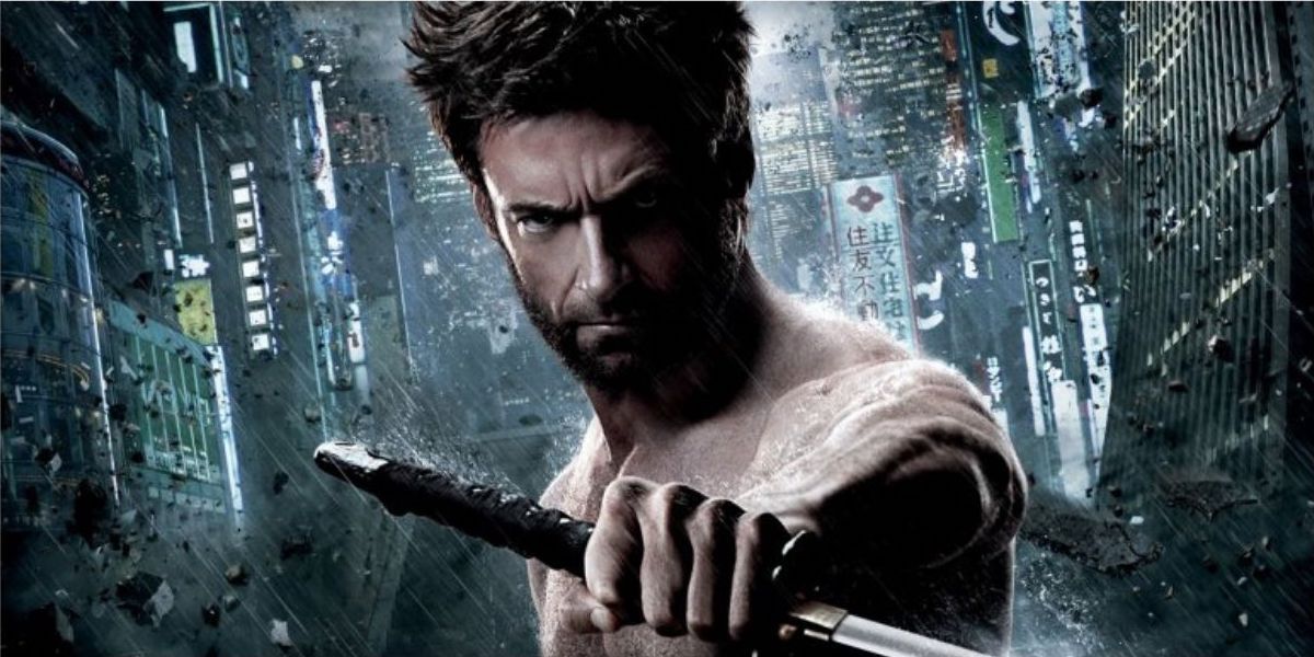 Wolverine unsheathes his sword in Japan in The Wolverine