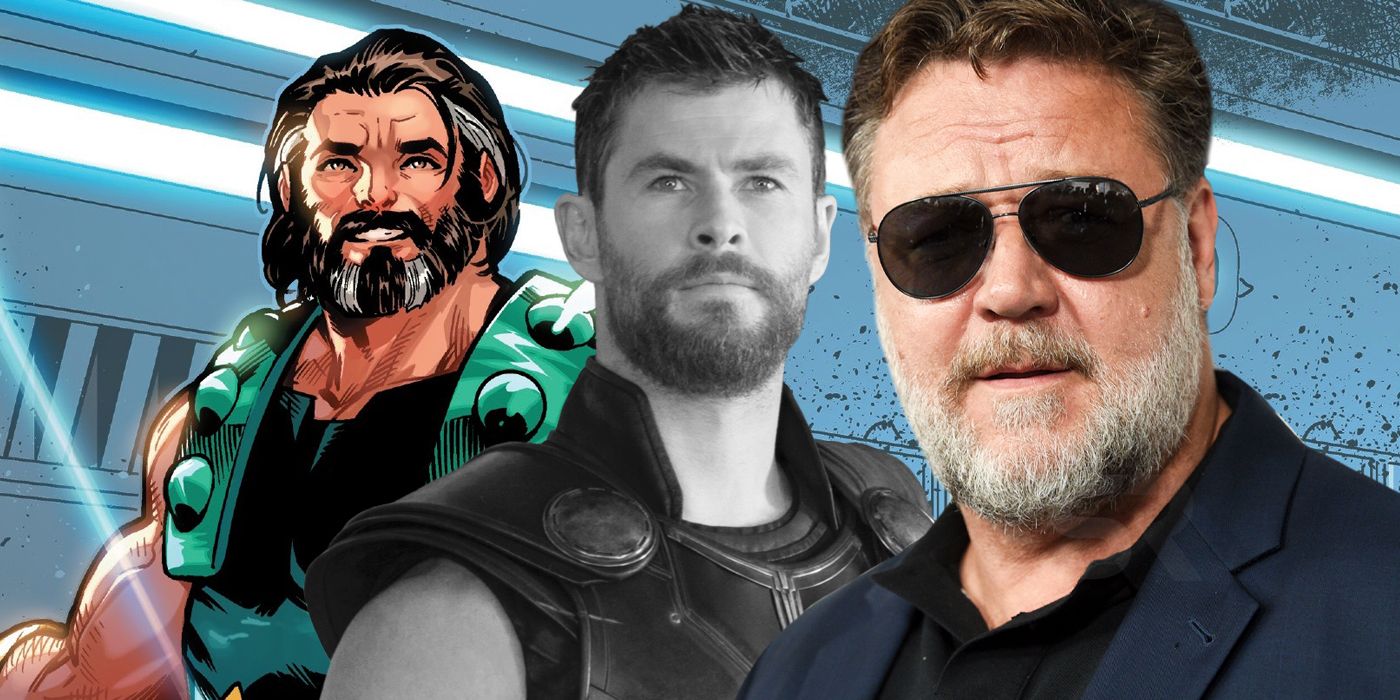 Russell Crowe's Zeus Joins the MCU In THOR: LOVE AND THUNDER's