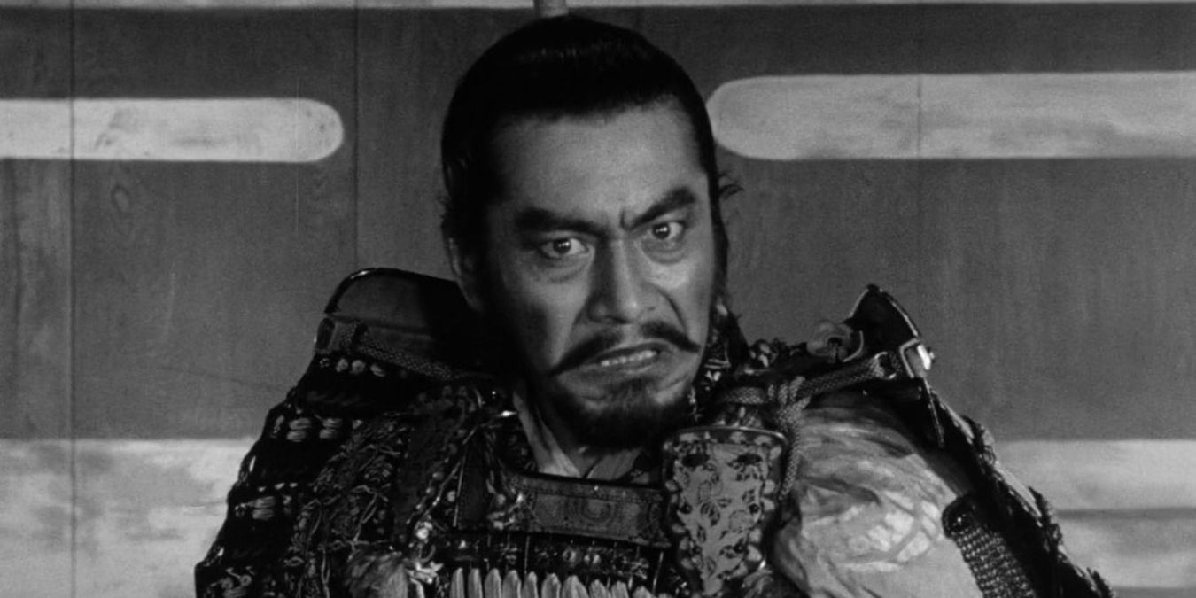 Throne of Blood 1957 Taketoki looking fierce in full armour