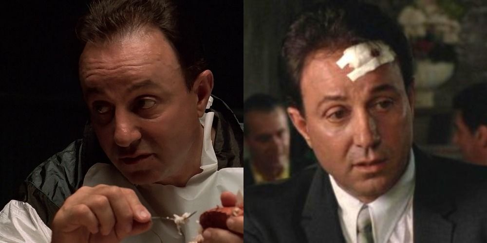 Actor Tony Darrow appearing in both Goodfellas and The Sopranos