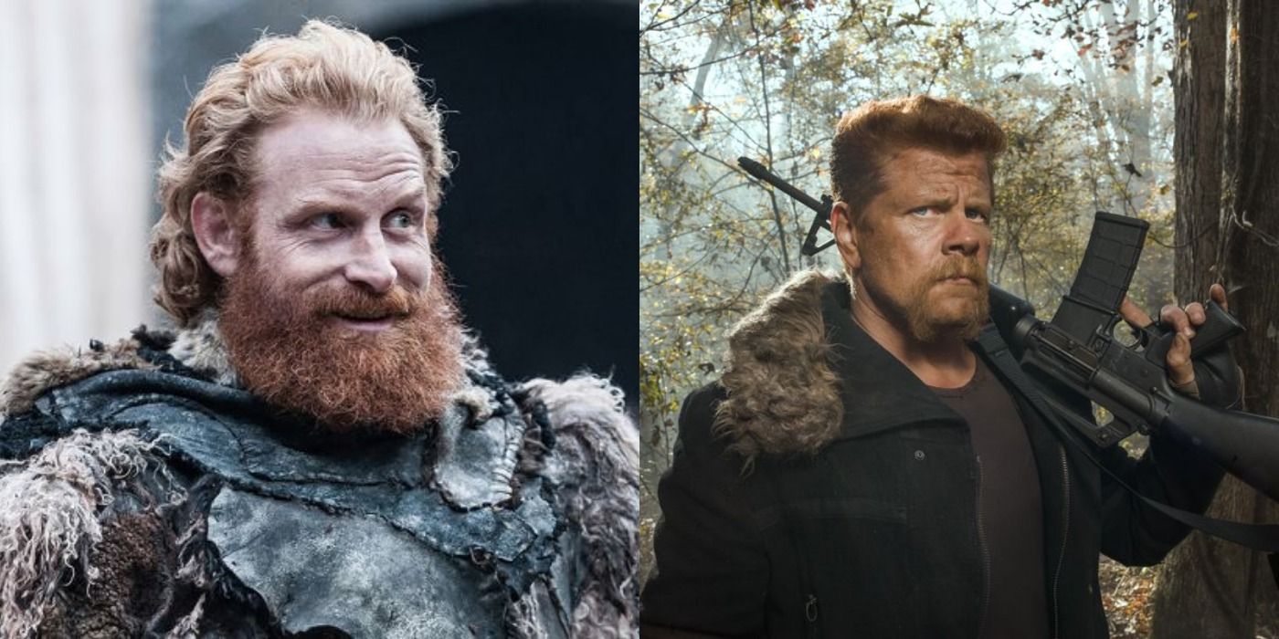 Tormund Giantsbane from Game Of Thrones and Abraham Ford from The Walking Dead