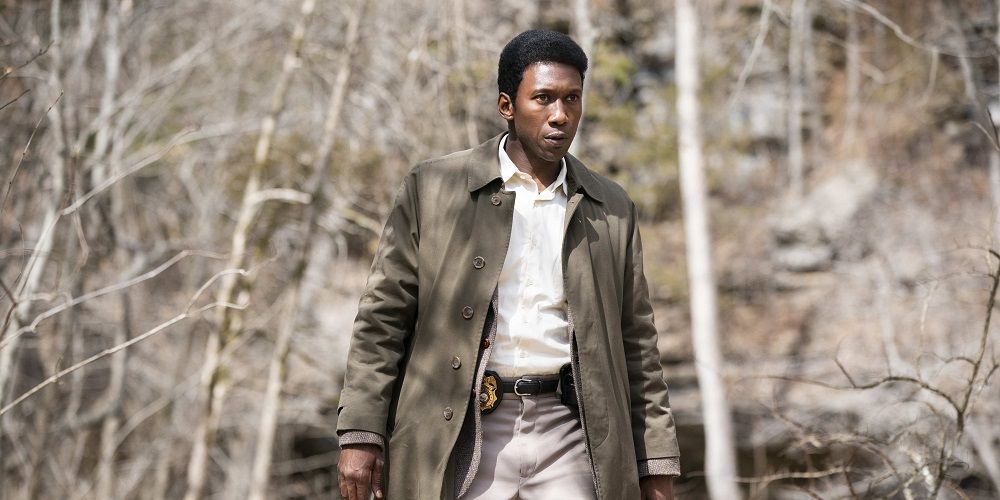 Wayne searches woods in True Detective 3