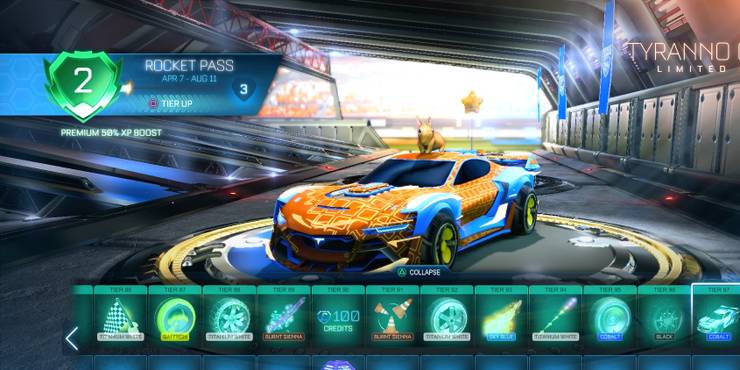 Rocket League How To Unlock Tyranno All Tier Rewards Season 3