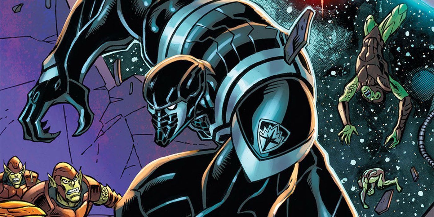 Venom in space as a legendary Space Knight.
