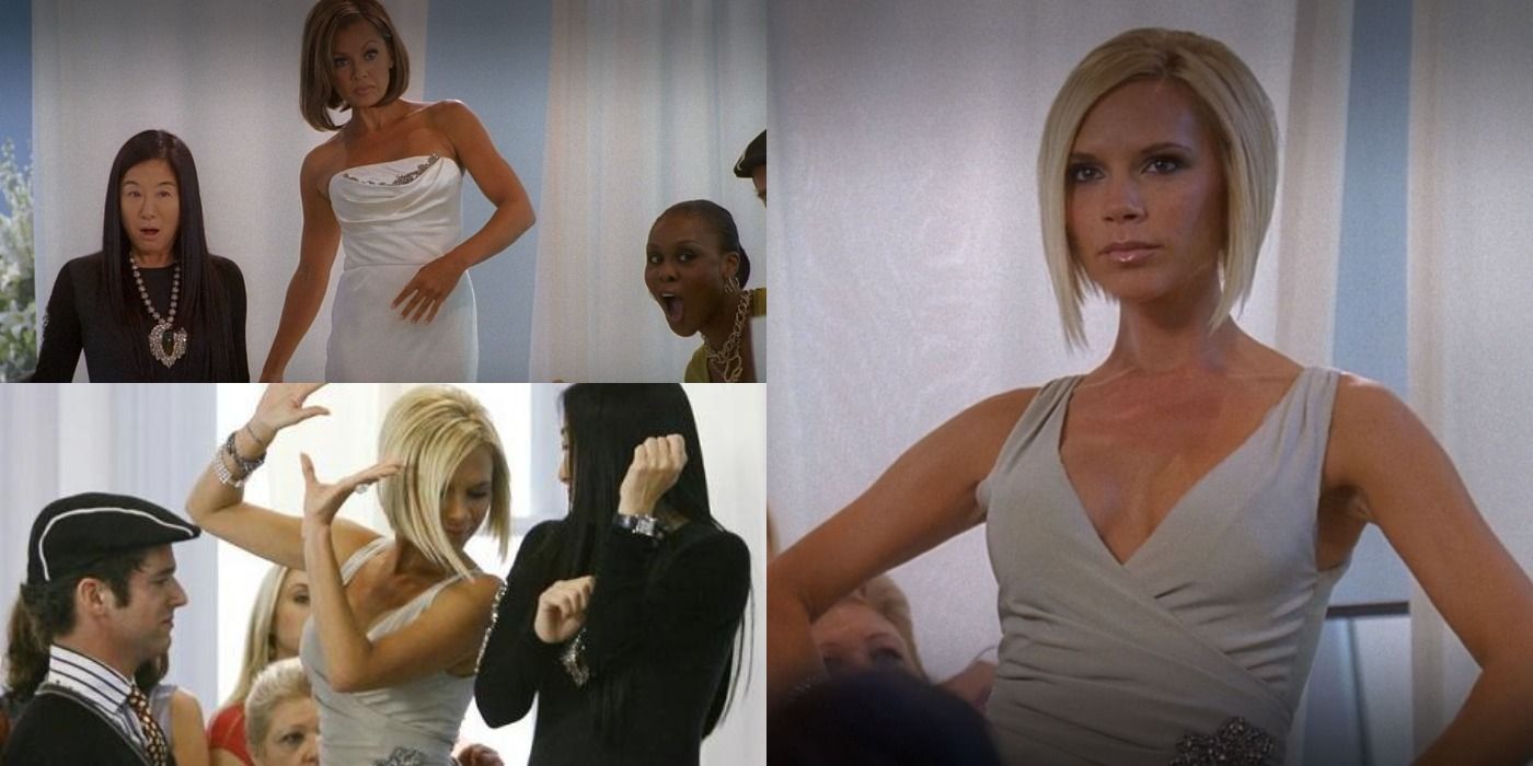 Vera Wang and Victoria Beckham in Ugly Betty wedding episode