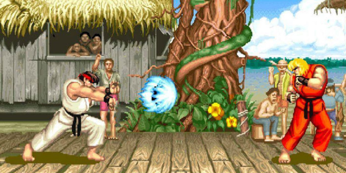Ryu vs. Ken in the original Street Fighter II