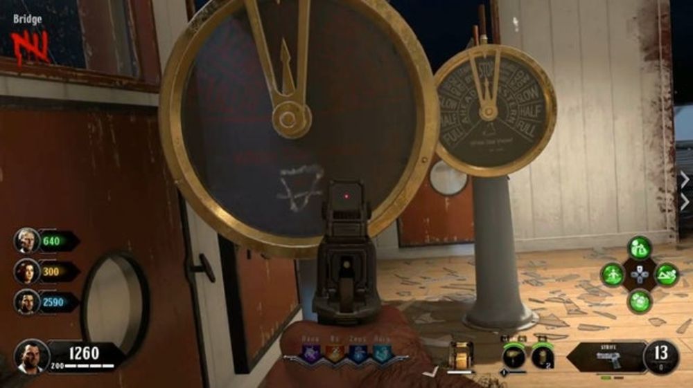 The dials featured in the Easter egg found in Black Ops 4's zombies map Voyage of Despair.