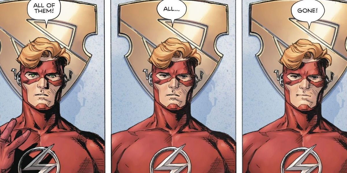 Wally West's confession in Heroes In Crisis.
