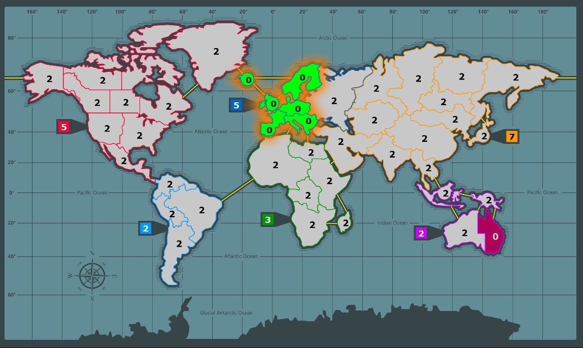 Warzone risk strategy browser game