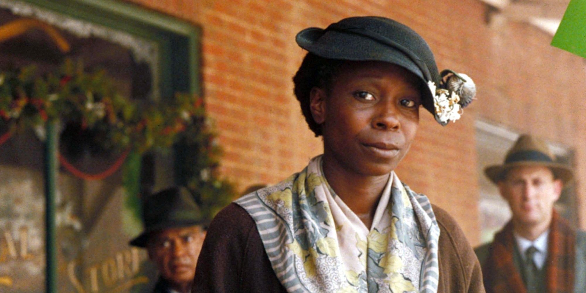 Celie out on the street in The Color Purple