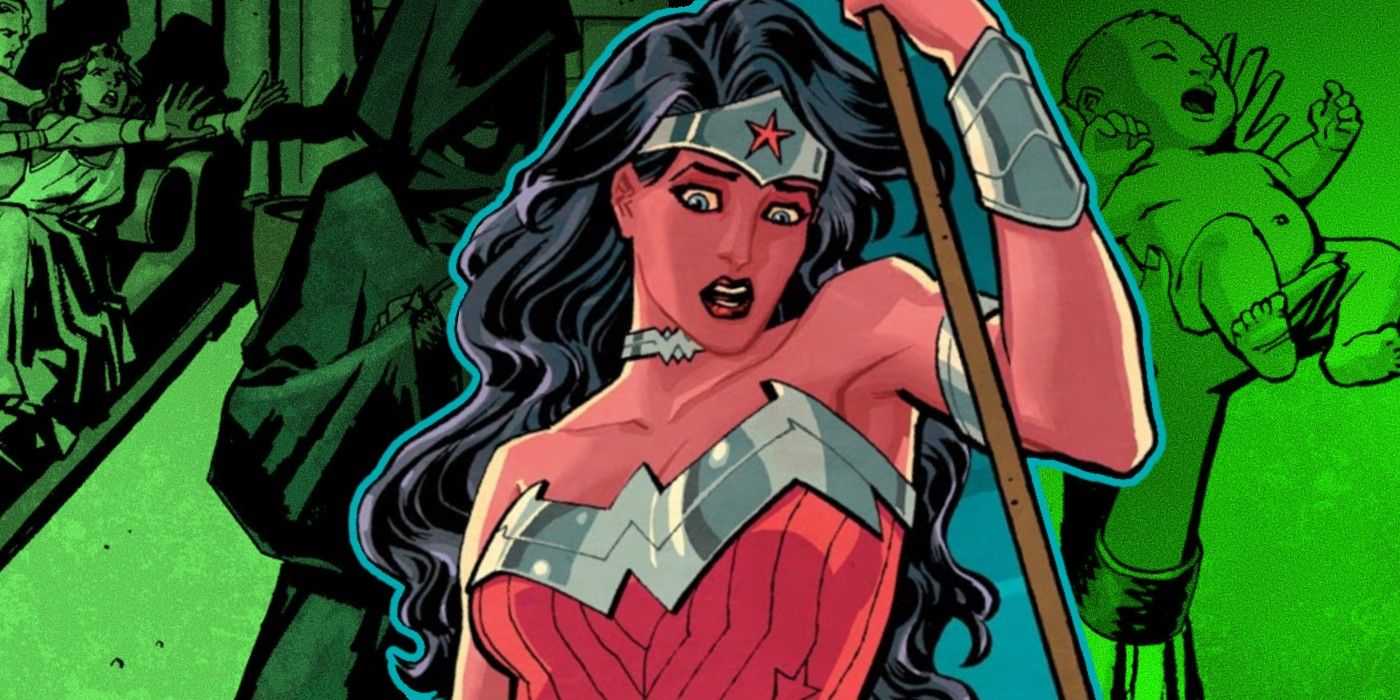 Wonder Woman Male Babies Themyscira