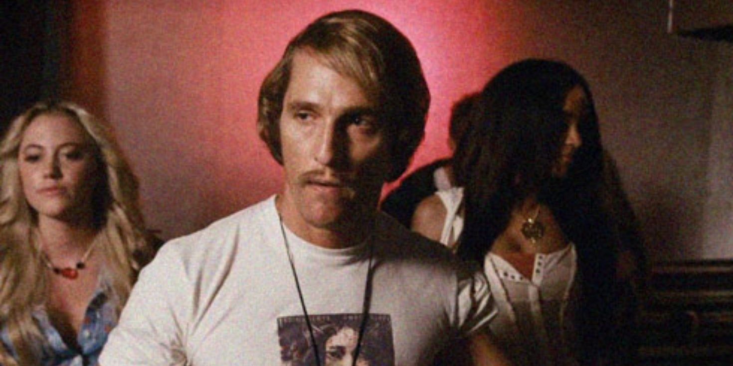 Wooderson at a party in Dazed and Confused