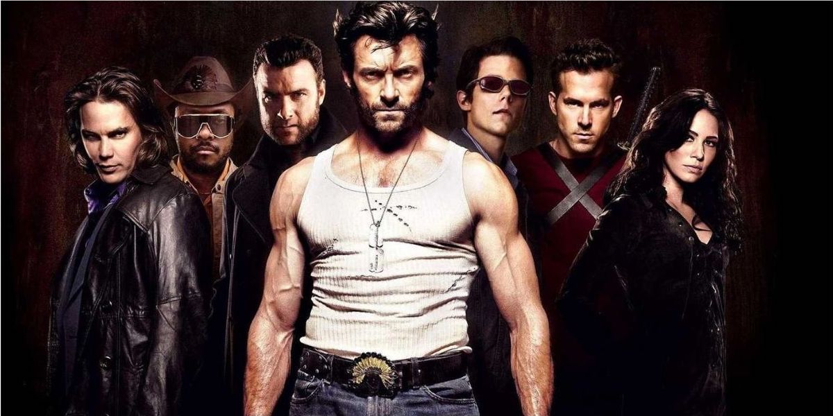 Wolverine stands with the other heroes and villains in X-Men Origins: Wolverine