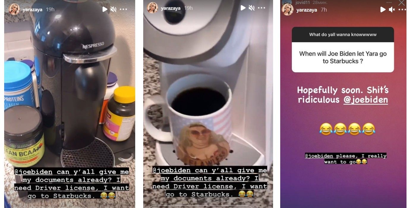 Yara Zaya Joe Biden Coffee Jovi Dufren In 90 Day Fiance