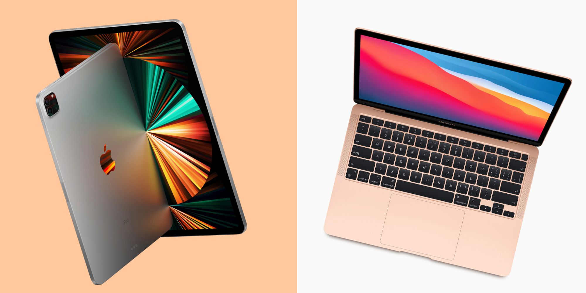 2021 iPad Pro and M1 MacBook Air