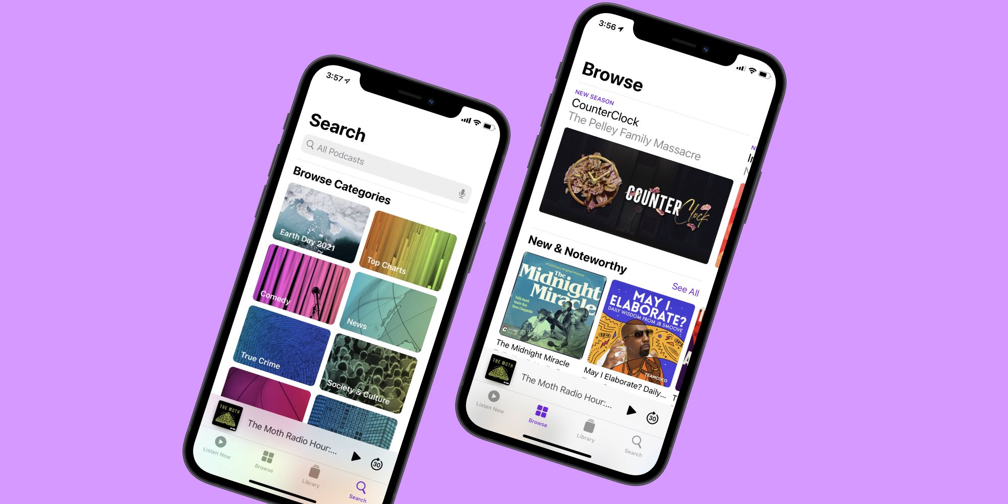 Apple Podcasts app in iOS 14.5