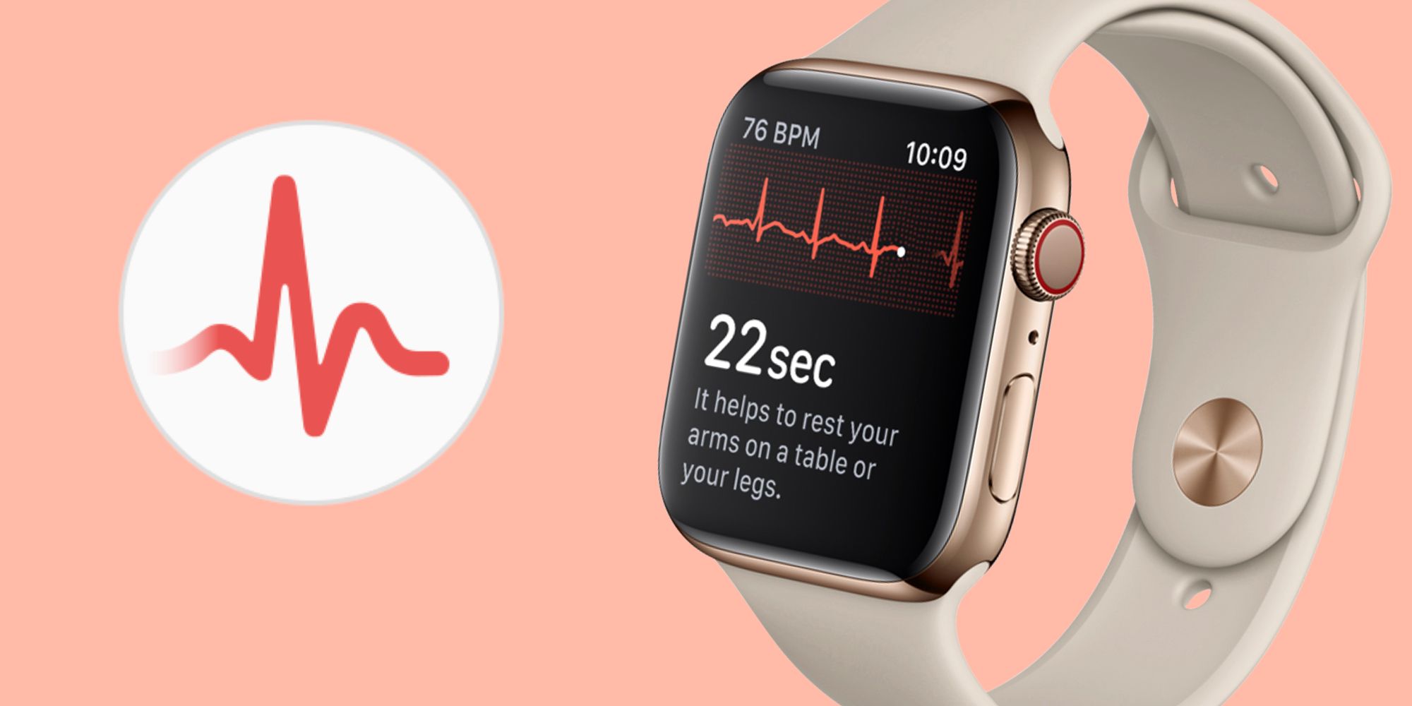 Apple Watch with ECG app