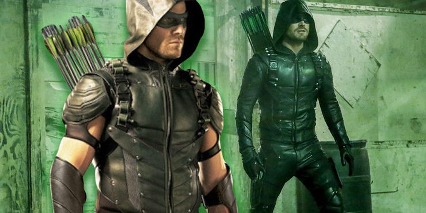 Arrow - Oliver's costume in season 4