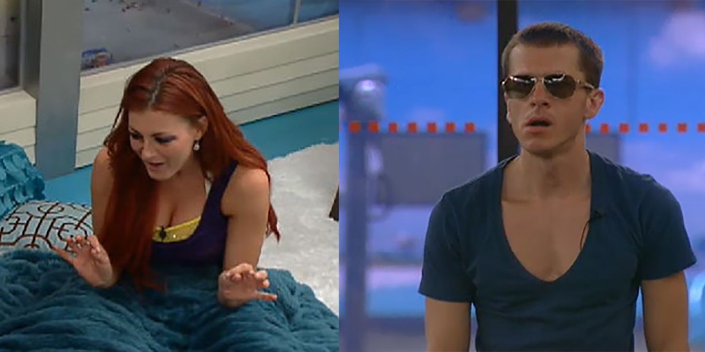 Split image of Rachel and Ragan from Big Brother.