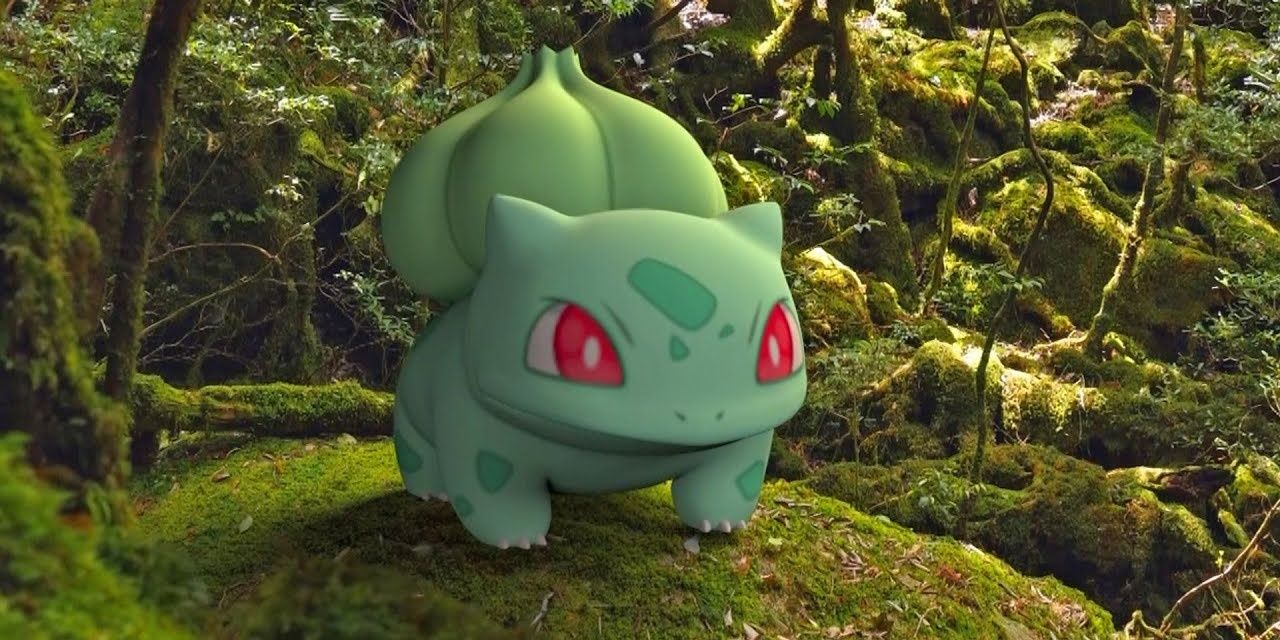 Bulbasaur in the real jungle