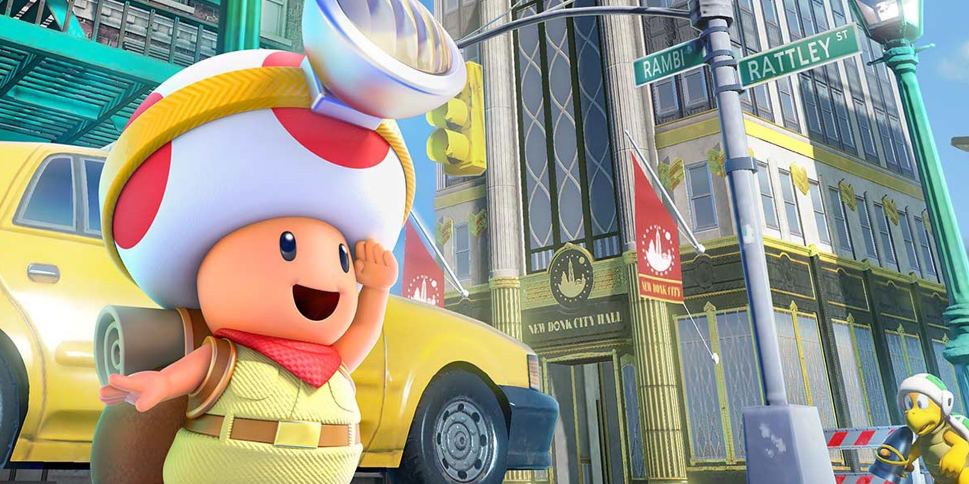 Captain Toad in New Donk City 