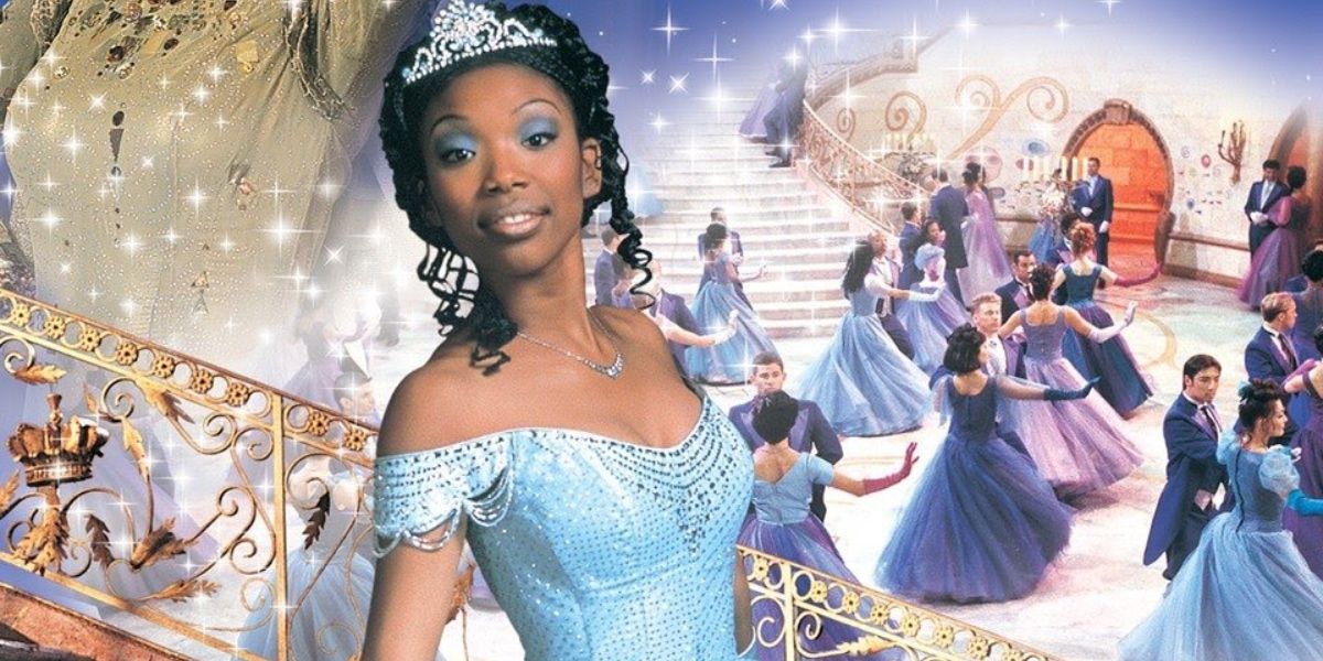 Brandy as Cinderella in 1997 movie poster