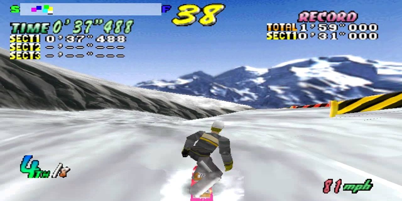 Cool Boarders 2 on the PS1