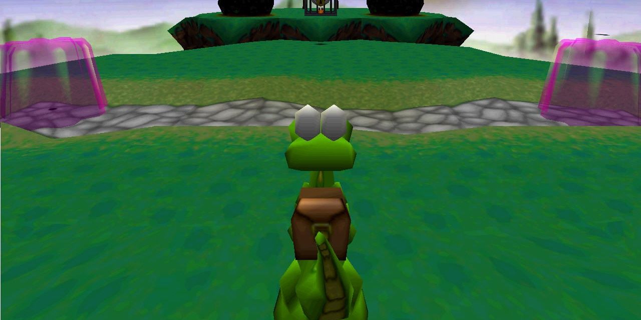 Croc: Legends of the Gobbos on the PS1