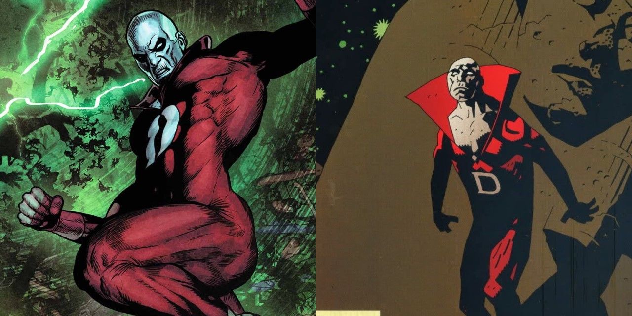 Two images of Deadman from DC Comics