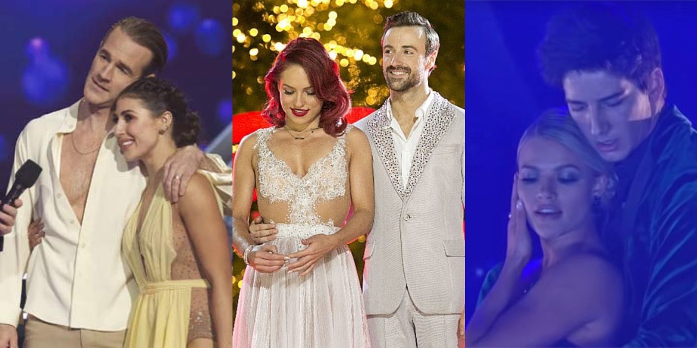 Dancing with the Stars couples who should've won, James & Emma, James & Sharna, and Milo & Witney.
