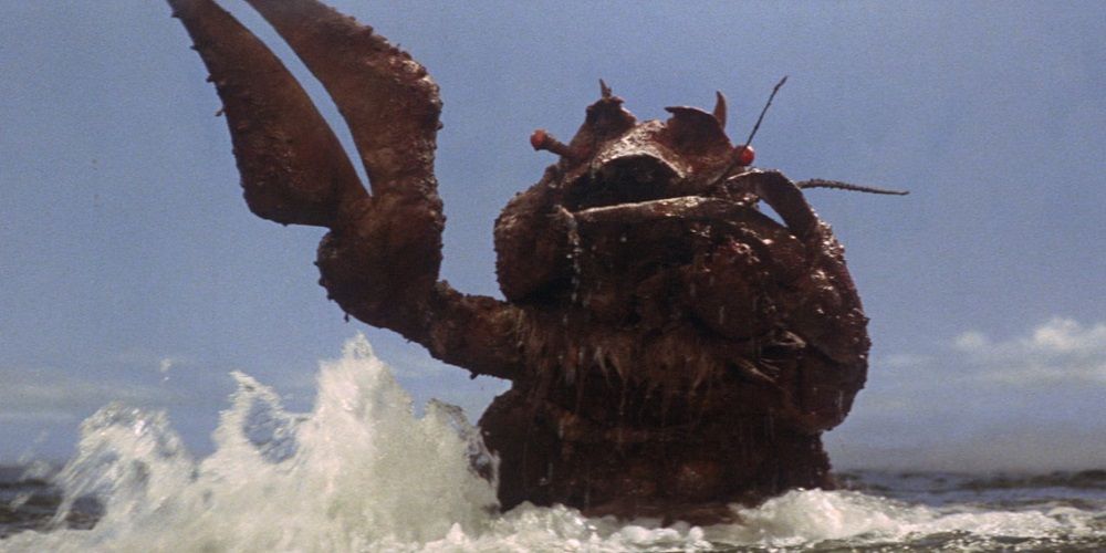 Ebirah emerges from sea in Ebirah, Horror from the Deep