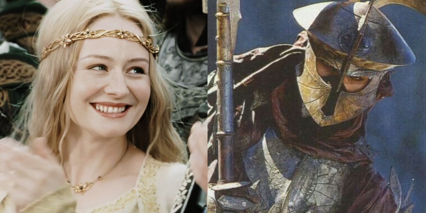eowyn and a haradrim character from lord of the rings